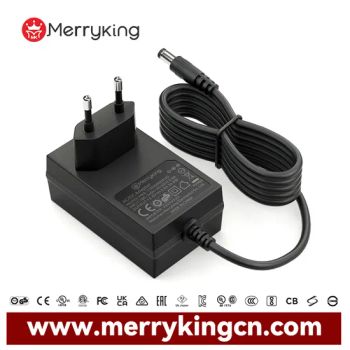 Merryking CE ERP RoHS Approval EU Plug Switching Wall Adaptor AC DC 12V 2.5A Power Adapter 12volt 2500mA Power Supply 30W Power Adapter Factory for LED Strips - Shenzhen Merryking Electronics Co., Ltd. - China
