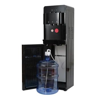 Factory Household Bottom Loading Water Dispenser with Hot Water Tap Safety Lock - Ningbo Homaster Electrical Appliances Co., Ltd. - China