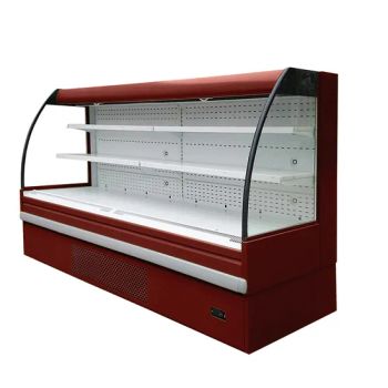 Plug in Commerical Display Showcase Fridge Freezers Refrigerator with Air Curtain - Shandong Xiaoya Refrigeration Co., Ltd. - China