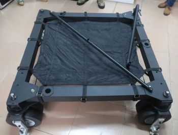 Four Wheels Dolly Kit with Frame for Jimmy Jib Camera Crane Accessories - ST Video-Film Technology Ltd - China