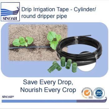 UV-Resistant PE Drip Irrigation Hose for Raised Beds Farm Watering Emitter System - RUNWOO (TIANJIN) NEW MATERIAL TECHNOLOGY CO., LTD - China