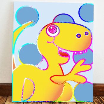 Paint by Numbers Kit, DIY Canvas Painting, Rainbow Gold Foil Origin China Condition New Material Wood Trademark OEM Type Art Paints - Panan County Shuangshen Arts & Crafts Co., Ltd. - China