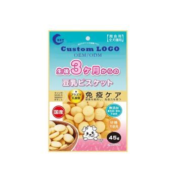 Plant Soy Milk Biscuit From 3 Months 1.6oz (45g) Dog Snack - NINGBO BANGZHIYOU ARTS INDUSTRY AND TRADE CO., LTD. - China