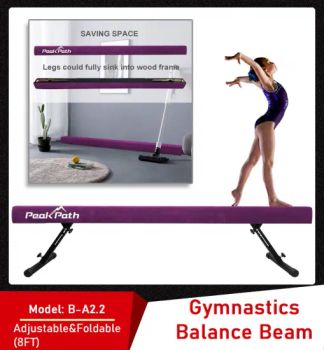 10FT Balance Beam: Folding Floor Gymnastics Equipment for Kids Adults,Non Slip Rubber Base, Gymnastics Beam for Training, Practice, Physical Therapy and Profess - Qingdao Yixinquan Industry and Trade Co., Ltd - China