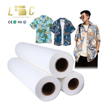 Sublimation Transfer Paper Available in Various Widths and Weights Suitable for Sublimation Printing Machines - Shaoxing Licai Digital Technology Co., Ltd. - China