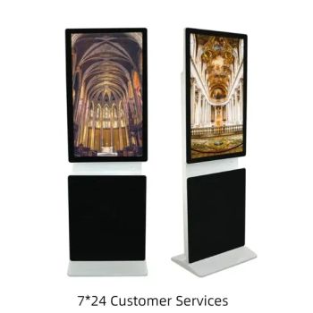 43 49 55 65 Inch LED Floor Stand Touch Screen Koisk Smart LED Commercial Totem Advertising Display Indoor Digital Signage and Displays Koisk - Clover Industrial Co., Ltd - China