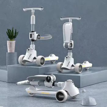 China Factory Cheap Kids Scooter with Seat/Wholesale 3 Wheels Scooter for Children/ Kick Scooters Foot Scooters Child for Sale - Xingtai Songman Technology Co., Ltd - China