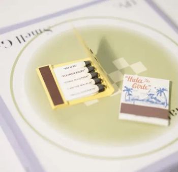 New Hotel Advertising Available Matchbox Manufacturers Processing Customized Advertising Bright Match Book - Sichuan Yelan International Trade Co., Ltd - China
