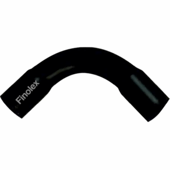 2inch Finolex PVC Slip Type Conduit Bend Shape C Size 2 inch Color Black Material PVC Brand Finolex Diameter 19 mm Fire Retardant - Chowdeshwari Traders - India