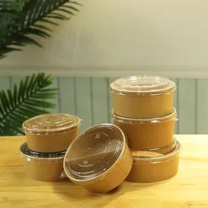 Eco- Friendly Disposable Salad Kraft Paper Bowl - Lt Packaging Co., Ltd. - China