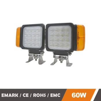 60W High Power Warning LED Turn Signals with Flood Spot for LED Driving Light - Foshan Foke Lighting and Electrical Co., Ltd. - China