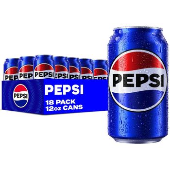 Wholesale Pepsi Soda 12 oz Cans-- 18 Count Case from Summit Industrial LLC Wholesale Pepsi Soda 12 oz Cans-- 18 Count Case - Summit Industrial LLC - United States