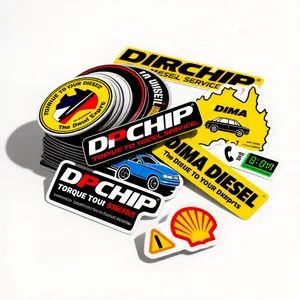 Custom Die Cut Stickers HL-C-0255 Waterproof UV Sp 1Y MOQ100 5-7D Cmyk Pantone - HENG LI Label Printing Co., Ltd. - China