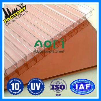 Plastic Beautiful Polycarbonate Garden Used Greenhouses PC Sheet - Zhejiang Aoci Decoration Materials Co., Ltd. - China