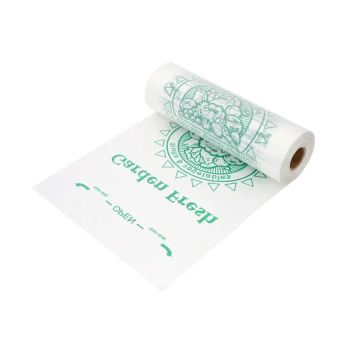 Fruit Bags Vegetables HDPE Biodegradable Flat Roll Bag Food Grade OEM Factory Food Packing Bags - QINGDAO WANDA FORTIS CO., LTD. - China