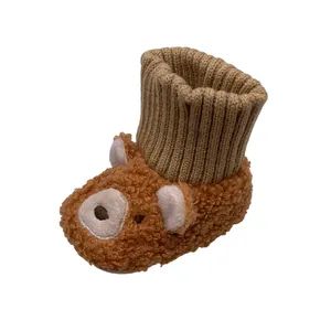 Fall Winter 0 1 Year Old Newborn Soft Sole Baby Infant Toddler Socks Booties Shoes - Foshan Wise Import&Export Co., Ltd. - China
