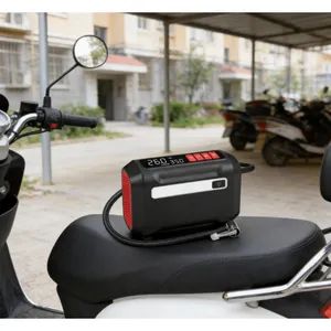 Cordless Tire Inflator with Digital Pressure for Car Bike and Air Mattress Inflation - Ningbo Lanhai Technology Co., Ltd - China