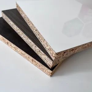 Factory Supplier Furniture Cabinet Used 16mm-18mm Melamine Faced Particle Boards Chipboard - Linyi Longterm Wood Industry Co., Ltd. - China
