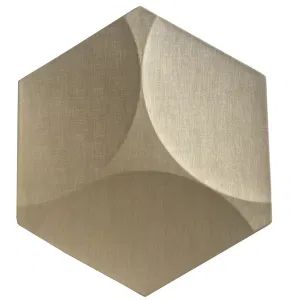Leather Wall Sticker, Hexagon Mosaic Tiles, Wall Panel Mosaic - XIAMEN TANGRAM DECORATIVE MATERIALS CO.,LTD - China