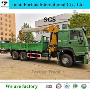 Sinotruk HOWO Th7 Nx 380HP 3.2ton-10ton Truck Mounted Crane Construction Machinery - Jinan Fortius International Trading Co., Ltd. - China