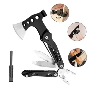 Free Sample Outdoor Multi Tools Axe Heavy Duty Pocket Multifunctional Tool Hatchet - Yangjiang Strongtool Hardware Manufacture Co., Ltd. - China