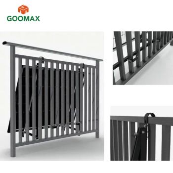 Goomax Balcony Solar Power Plant Glass Balcony Brackets Custom Load Specifications - Xiamen Goomax Energy Technology Co., Ltd - China
