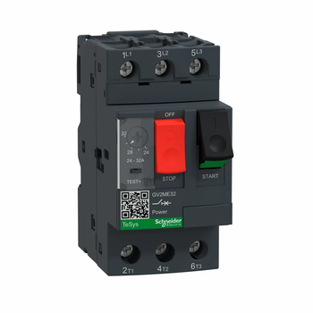 Schneider Electric Motor Protection Circuit Breaker (MPCB) 2.5A - Omega Electric - India