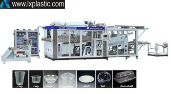 Tilting Thermoforming Machinery Origin China HS Code 8477409000 Trademark LXPLASTIC Air Pressure 0.7MPa Model NO. - LX Plastic Machinery Co., Ltd. - China