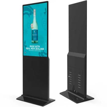 New Design Indoor 55 Inch Screen Stand Kiosk Mall Digital Signage and Displays with Software - Shenzhen P & Y Technology Co., Ltd. - China