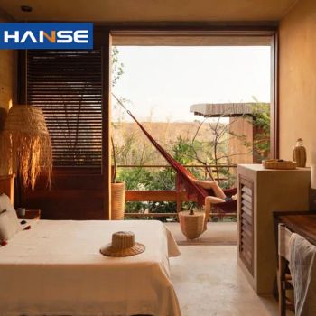 Resort Style Furnitures Luxury King Size Bed Bedroom Furniture Set Luxury King Size Bed Modern - Foshan Hanse Industrial Co., Ltd. - China