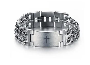 Stainless Steel Men's Link Bracelets Boy's Fashion - Shenzhen Amengwei Jewelry Co., Ltd. - China