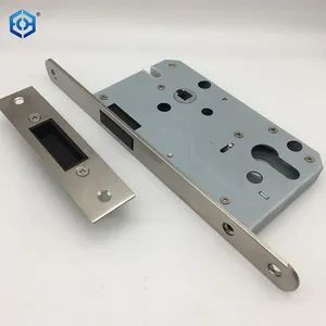 Security Mortice Door Lock Latch Magnetic Lock Body Brand OEM Finish Sn Key Level A Origin China Trademark OEM Model NO. - EC Hardware Co., Ltd. - China