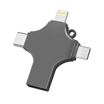 Hot-Sale 4 in 1 OTG USB Flash Drive 3.0 for Ios/Android/Windows 128g USB Flash Drive Portable Speaker Accessories - Leedor Industrial Co., Ltd. - China