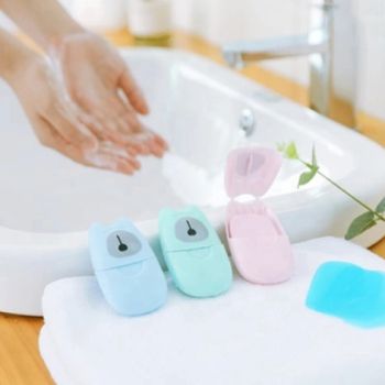 Travel Portable Disposable Soap Paper Sheet Mini Paper Soap - Shenzhen Leidian Co., Ltd. - China
