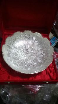 Antique Brass Bowl Gift Sets Diameter 8 Inches Intended Use Gifting And Home Improvement Set Composition Single Pcs Bowlset And A Wooden - P I Manufacturer & Exporter - India