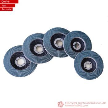 4.5'' Import Zirconia Flap Disc for Metal Tubes Grinding - Shanghai Fermi Abrasives Co., Ltd. - China