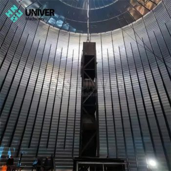 Galvanized Steel Grain Silo for Efficient Livestock Feed Storage - Henan Univer Machinery Co., Ltd - China