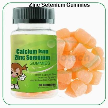 Ausreson OEM Immune Nutritional Supplement Kids Calcium Iron Zinc Selenium Gummies - Xi'an ECO Biotech Factory Co., Ltd. - China