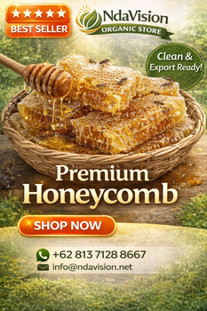 Premium Wild Honeycomb (Raw Honey Comb) – Natural & Export Quality - Nda Vision - Indonesia