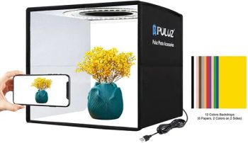 Photo Studio Light Box 30cm/12 Inch Portable Photo Booth Lightbox Photography Shooting Tent CRI>95 with 112PCS LED Lights - Carrie Smart (Shenzhen) Co., Ltd. - China