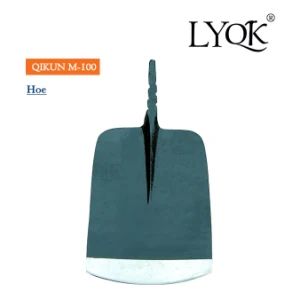 M-100 Agricultural Tool Garden Tool Farming Tool Manual Drop Forged Rail Steel Garden Hoe - Linyi Qikun Imp. & Exp. Co., Ltd. - China