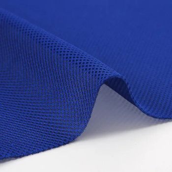 Royal Blue Color Sewing Accessories Sandwich Polyester Mesh Fabric Thicken Breathable 3D Mesh Fabric - Wenzhou Xingcheng Ribbon Co., Ltd. - China