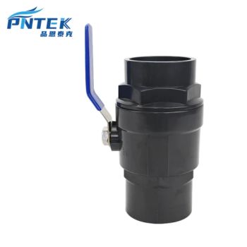 Pntek Hydraulic Hose Ferrule PP Fitting Brass Pipe Handle Chrome Two Pieces Ball Valves - Ningbo Pntek Technology Co., Ltd. - China