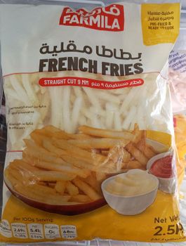 Farmila Frech Fries 9mm Staright Cut 4x2.5kg – product photo, Fresh French Beans products found from trusted suppliers, wholesalers, manufacturers & exporters Listing
