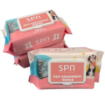 Wholesale Super Soft Cat Dog Wipes Pet Grooming Wet Wipes Pet Ear Eye Paw Cleansing Wipes - Hangzhou Special Nonwovens Co., Ltd. - China