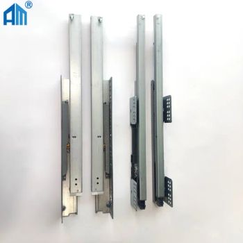 Push to Open Hidden Telescopic Rails Undermount Concealed Drawer Slide - Shanghai Angmi New Material Co., Ltd. - China