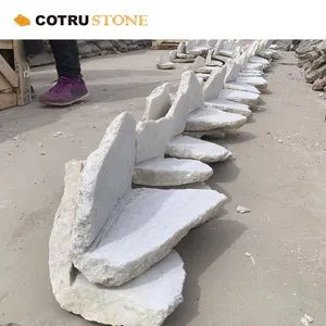 Wholesale Tumbled Stone White Culture Stone Slate for Wall Cladding Outdoor Stone Decoration - Xiamen Cotrustone Imp. & Exp. Co., Ltd. - China