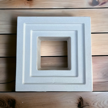 Spectra Breeze Block, Grade: SQIER, 8 X 8 INCH Color Grey Grade SQIER Design Solid Shape Cubical Thickness 3 mm Material - Prince Steels & Rolling Shutter - India
