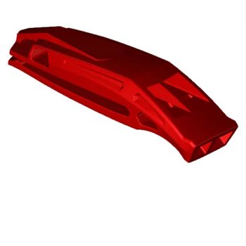 Red Evacuation Anti-Drop High-Decibel Emergency Whistle Origin China Size Standard Hardness Soft & Hard Type Emergency - Dongguan Anchang Construction Facilities Co., Ltd. - China
