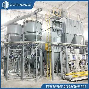 Advanced Smart Dry Mortar Machine Plaster Powder Production Plant Equipment Dry Mix Production Workshop - Zhengzhou Corin Machinery Co., Ltd. - China